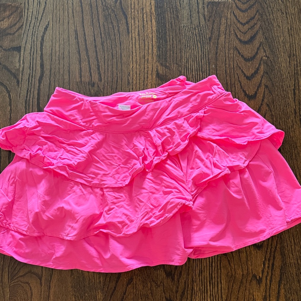 Bright pink Lilly Pulitzer Athletic Skirt